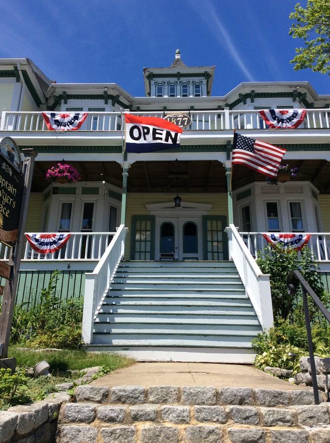 Captain Sawyer'S Bed And Breakfast Boothbay Harbor Exteriör bild